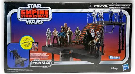 STAR WARS VINTAGE Collection Carbon Freezing Chamber Playset W/Stormtrooper F2 $49.99 - PicClick