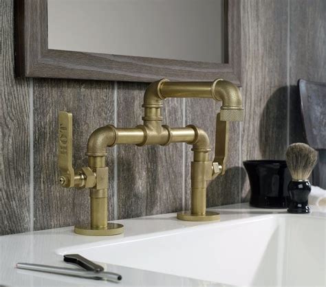 Looking Industrial Style Kitchen Faucet — Schmidt Gallery Design