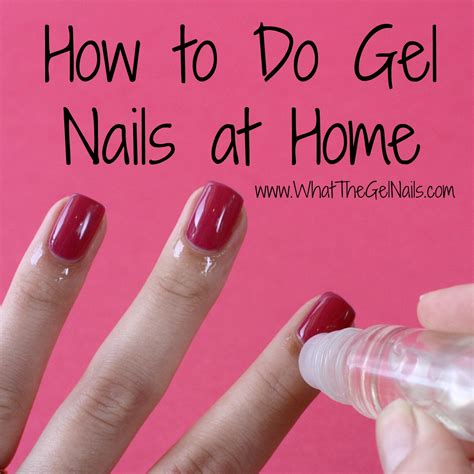 How to Do Gel Nails at Home