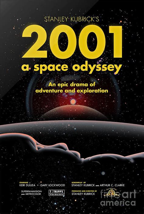 2001 Space Odyssey Poster Photograph by Pd - Pixels