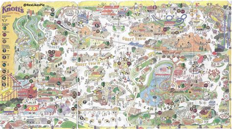 Map Of Knotts Berry Farm - Maps Model Online