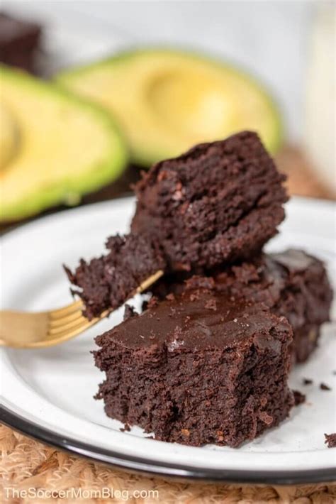 Avocado Brownies Recipe (Gluten & Dairy Free!) - The Soccer Mom Blog