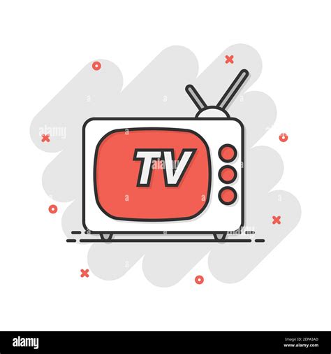 Retro tv comic cartoon Cut Out Stock Images & Pictures - Alamy