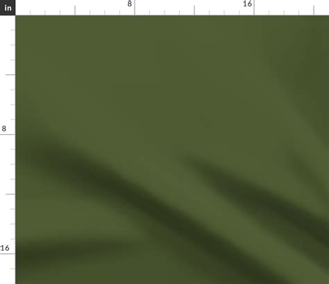 Army green Solid Color Fabric | Spoonflower