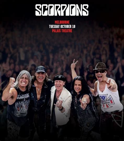 SCORPIONS – 50th Anniversary World Tour – For The First Time Ever In ...