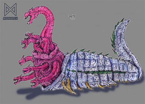 G-KOTM: Titanus Yamata No Orochi (Initial Design) by AVGK04 on DeviantArt