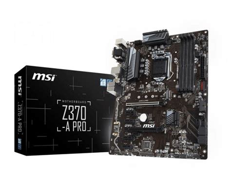 The MSI Z370-A Pro Motherboard Review: Entry Level Business (And Pleasure)