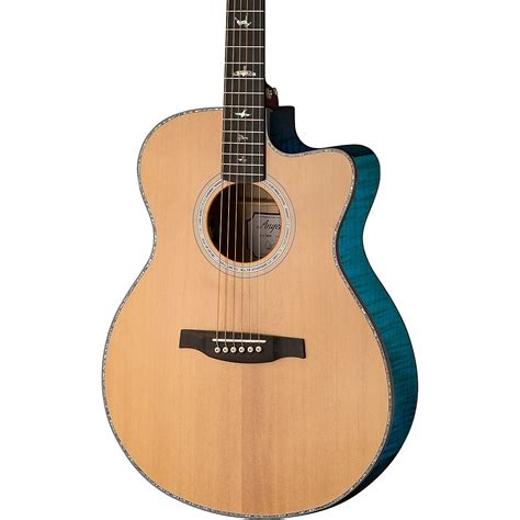 PRS SE A50E Acoustic-Electric Guitar Blue Matteo | Guitar Center