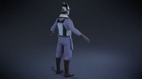 3D Model Dutch Warrior - TurboSquid 1858196