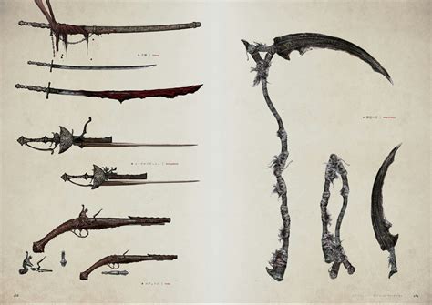 Bloodborne Concept Art - Weapon Concept Art Bloodborne Concept Art ...