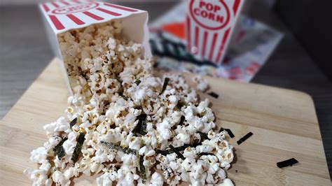 Shiso Furikake Popcorn For A Fun Bento Box | Recipe With Rice Seasoning ...