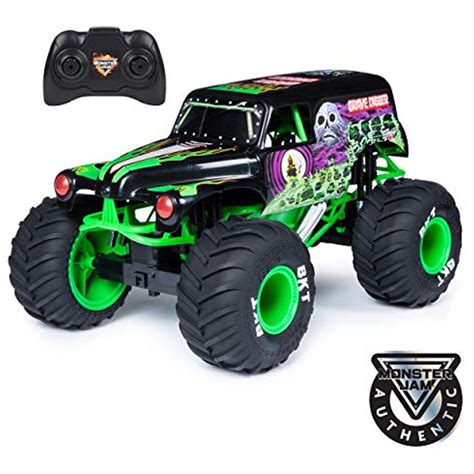 Monster Jam, Official Grave Digger Remote Control Monster Truck, 1:10 ...