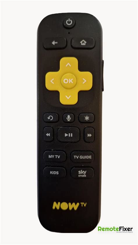 NOW TV Remote Control Repair