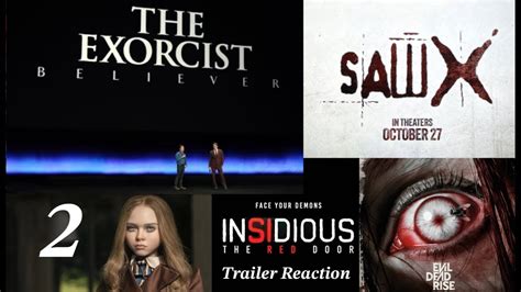 The Exorcist Believer Trailer Premiere, Insidious The Red Door, Megan 2 ...