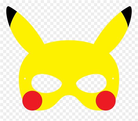 Resultado De Imagen Para Pokemon Printable Masks - Pikachu Mask Printable Clipart (#34555 ...