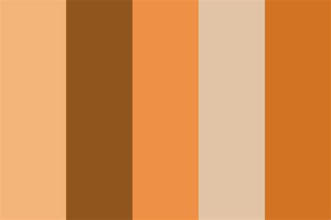 orange dirt Color Palette