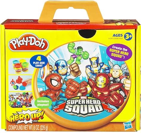 Play-Doh Marvel Super Hero Squad Playset: Amazon.co.uk: Toys & Games