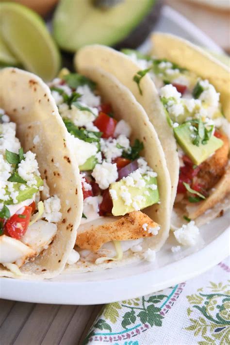 The Best Fish Tacos Recipe | Healthy + Delicious | Mel's Kitchen Cafe
