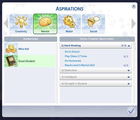 Sims 4 aspiration traits list - vsahell