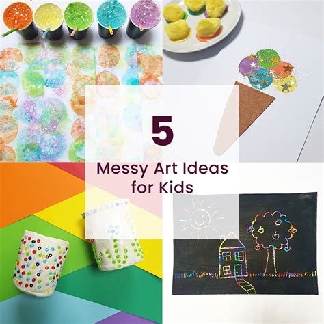 5 Messy Art Ideas for Kids | Hobbycraft