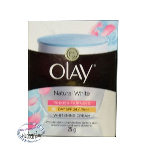 Olay Natural White Pinkish Fairness Day SPF 24 / PA ++ Whitening Cream 25g