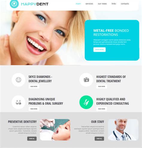 28+ Dental Website Themes & Templates