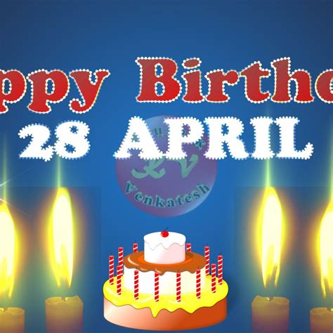 Happy Birthday 27 April, Wishes, Video, Messages, Quotes, GIF, Images ...