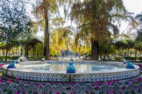 Seville - Park Maria Luisa fountain Photograph by AM FineArtPrints ...