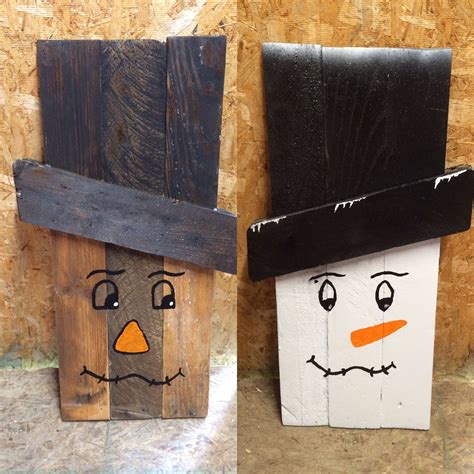 Reversible scarecrow/snowman | Bottle opener wall, Projects, Bottle