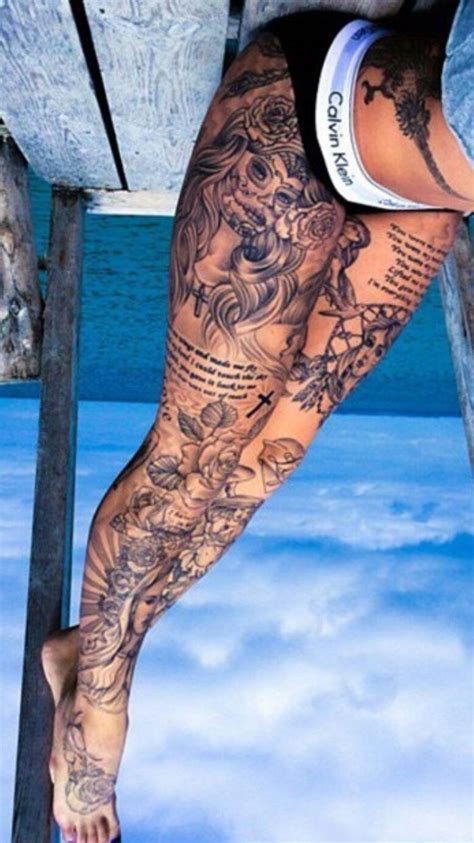 Love this leg piece, really deciding on this piece!! | Full leg tattoos, Sleeve tattoos for ...