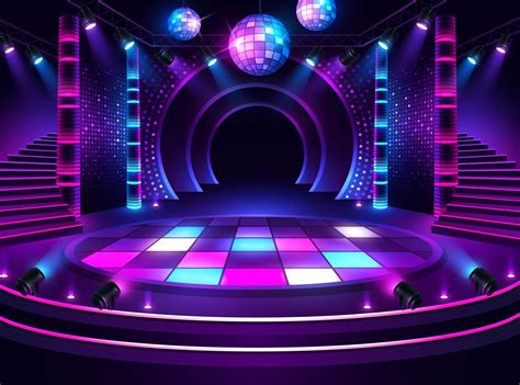 Disco Dance Floor Background by Phich on Dribbble