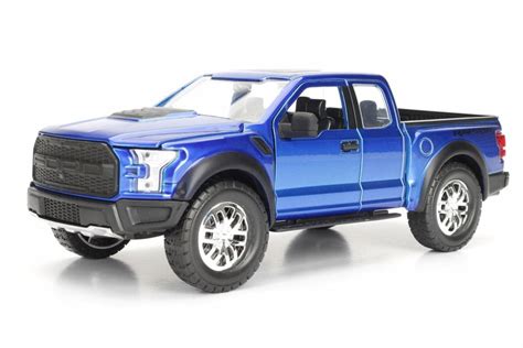 2017 Ford F-150 Raptor Pickup, Blue - Jada 98583 - 1/24 scale Diecast ...