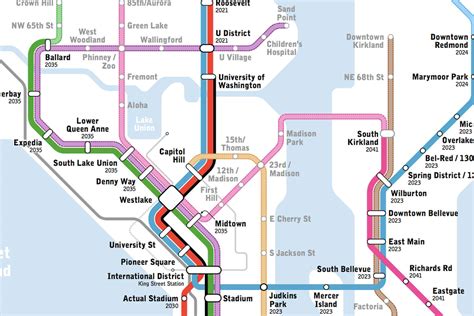 Seattle Light Rail Stops Map | Americanwarmoms.org