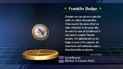 Franklin Badge | Smashpedia | Fandom powered by Wikia