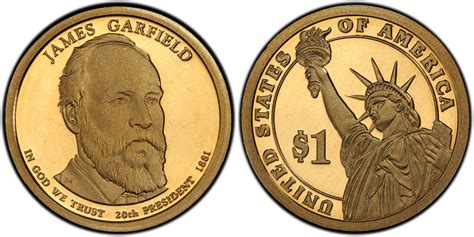 2011-S $1 James Garfield First Strike, DCAM (Proof) Presidential Dollars - PCGS CoinFacts