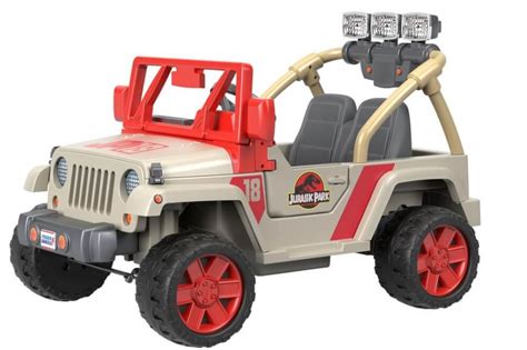 New 'Jurassic Park' Power Wheels Jeep is the Coolest Kids Toy Ever ...