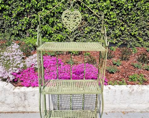 Wrought Iron Garden Rack Flower Rack Garden and Patio Furniture and Decoration - Etsy