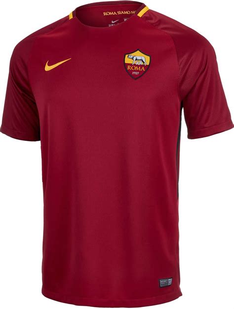 Nike AS Roma Home Jersey 2017-18 - Soccerpro.com