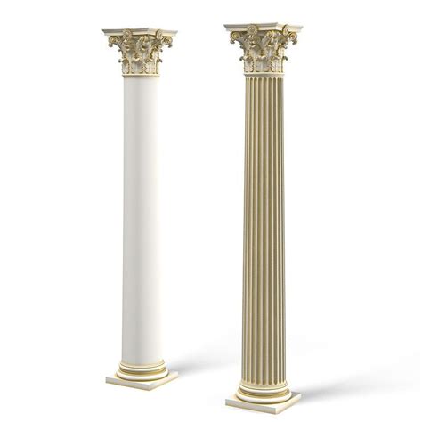 3d model corinthian column Classical Interior Design, Interior Design Courses, Morocco Decor ...