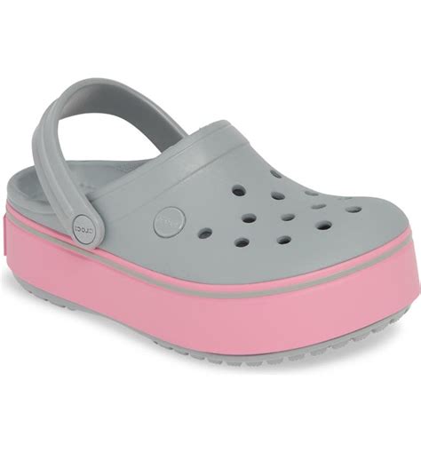 CROCS™ Crocband Platform Clog (Toddler, Little Kid & Big Kid) | Nordstrom