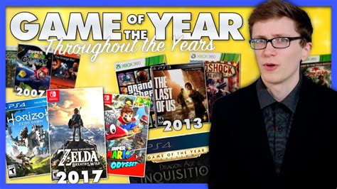 Game of the Year Throughout the Years - Scott The Woz - YouTube