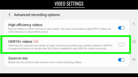 Samsung Camera Every Setting Blog 21 - Mobile Motion