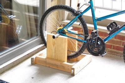 DIY Super Cheap Stand To Turn Your Bike Into A Stationary Bike - The ...