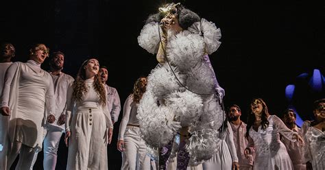 Björk makes a plea for 'Utopia' at SF 'Cornucopia' show | Review