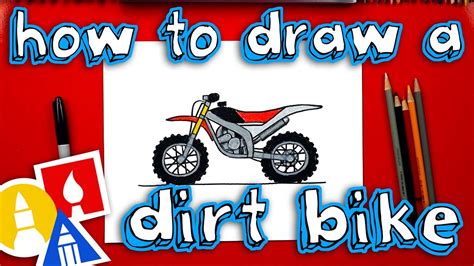 How To Draw A Motorcycle For Kids