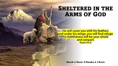 SHELTERED IN THE ARMS OF GOD (Vocals with lyrics) - YouTube