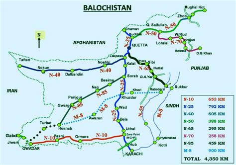 Pakistan Map The maps of Pakistan