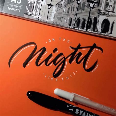 Awesome brush letters by @riskarbi | #typegang if you would like to be featured | typegang.com ...