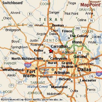 Southlake, Texas Area Map & More