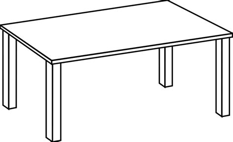 Table Outline - ClipArt Best